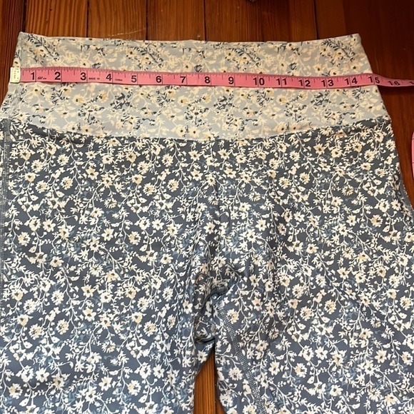 Summersalt The Do It All Hi Rise Full Length Leggings Bloom in Powder Blue Sz 10 - Picture 4 of 6